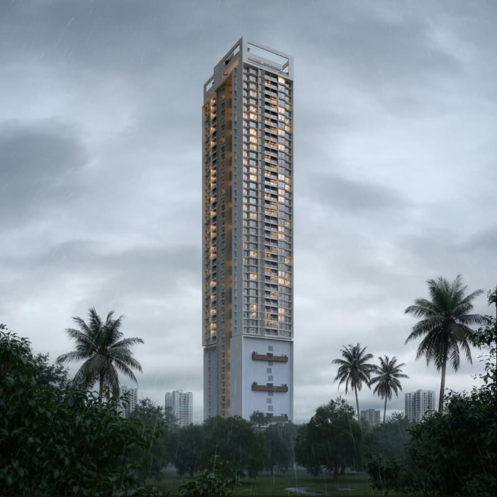 Ground + 49 Storey Tower Elevation