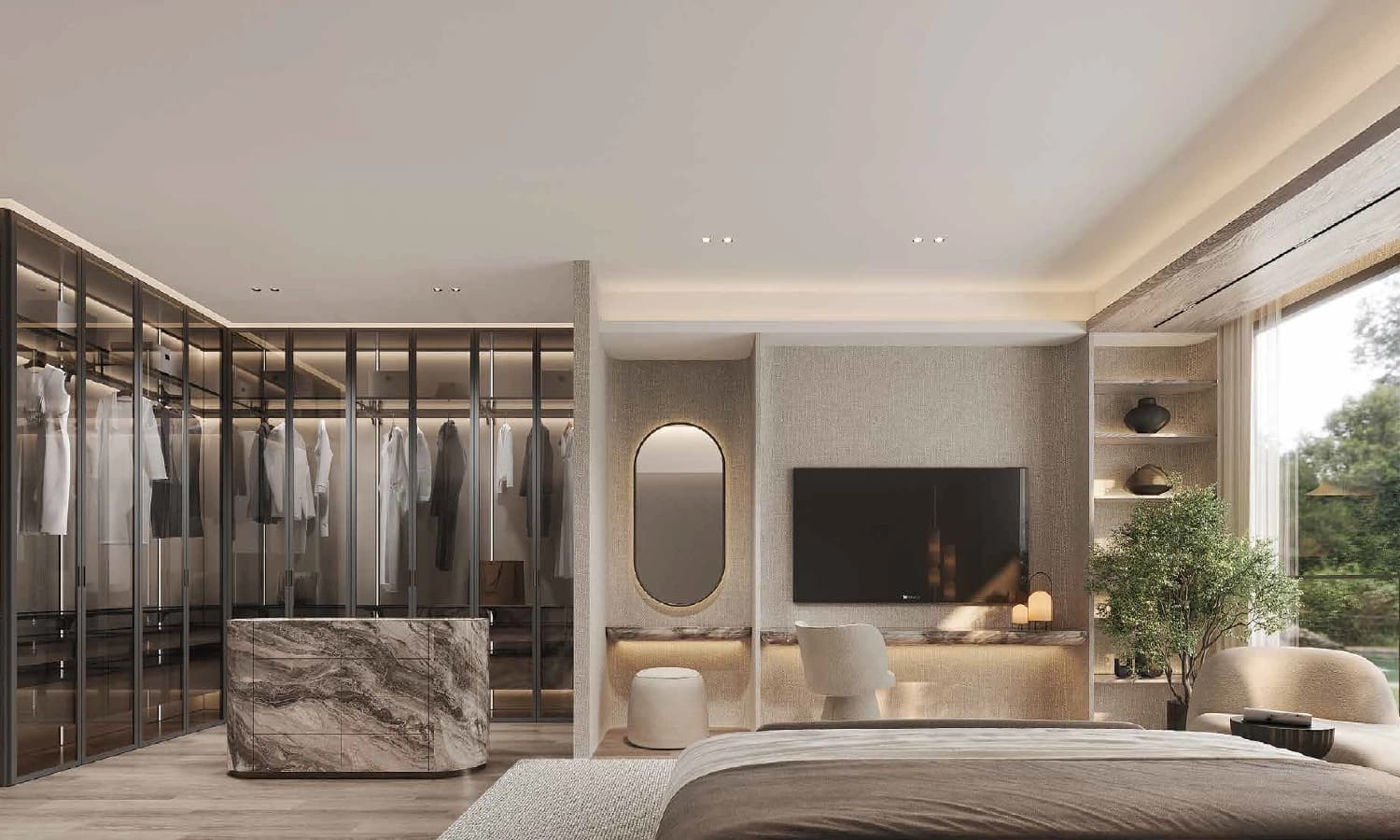 Bespoke Walk-in Wardrobe Space